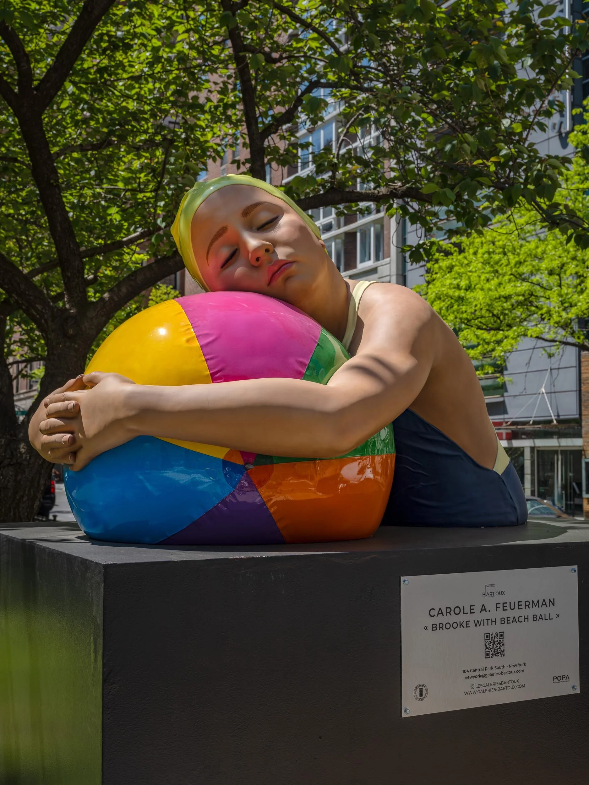 Brooke with Beach Ball
