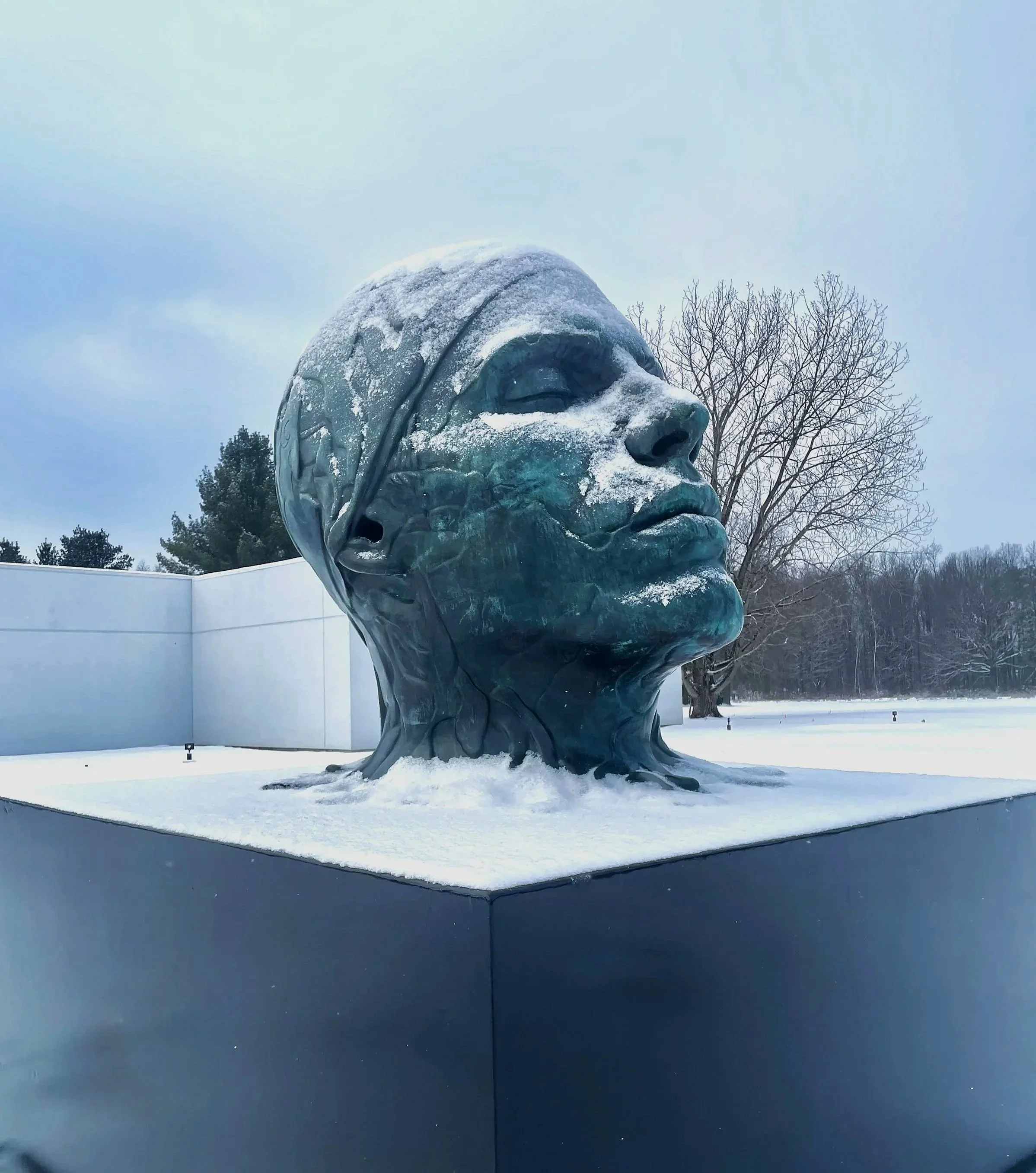 Poseidon

 

 1/3, 2024, 54 x 56 x 52 in (137 × 142 × 132 cm), Bronze 