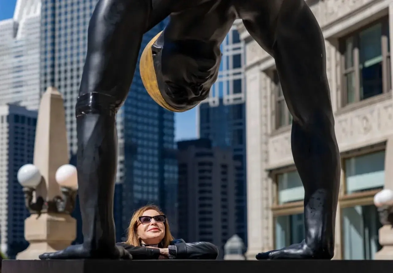 AP News: Superrealist Carole A. Feuerman aims to inspire with her iconic art