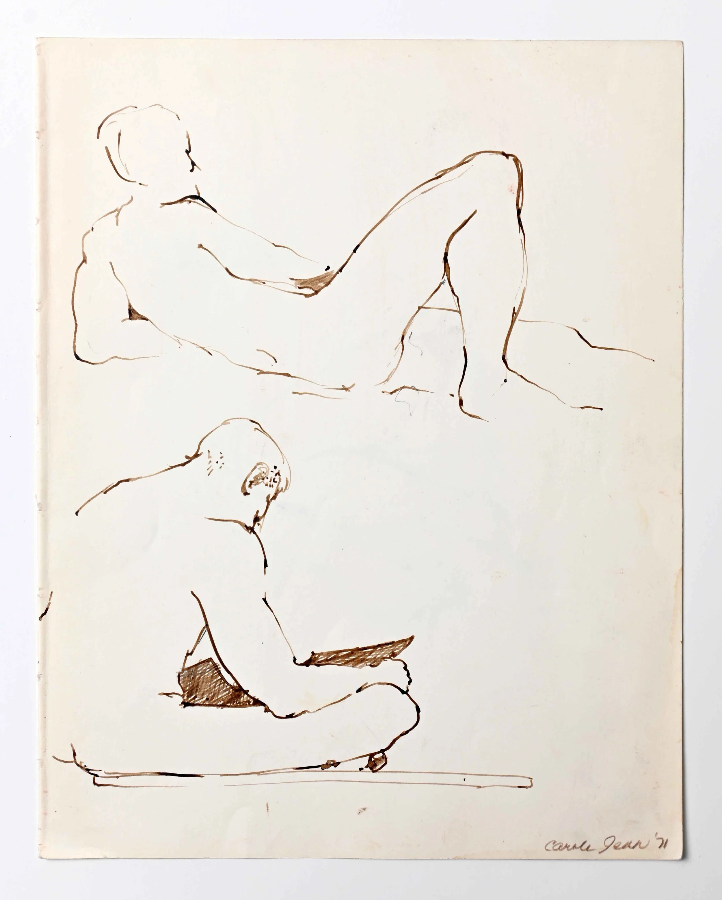  UNTITLED 

 

 1971
8.5  x 11 in (27 x 21 cm)
Ink on Paper 