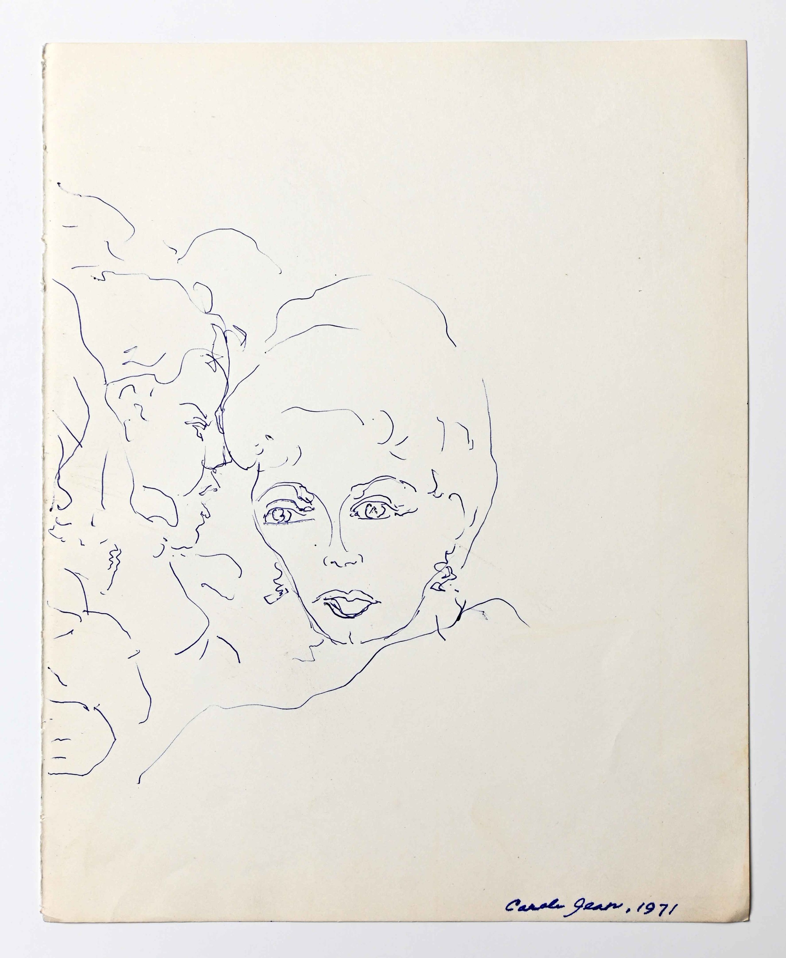  UNTITLED 

 

 1971
8.5  x 11 in (27 x 21 cm)
Pen on Paper 