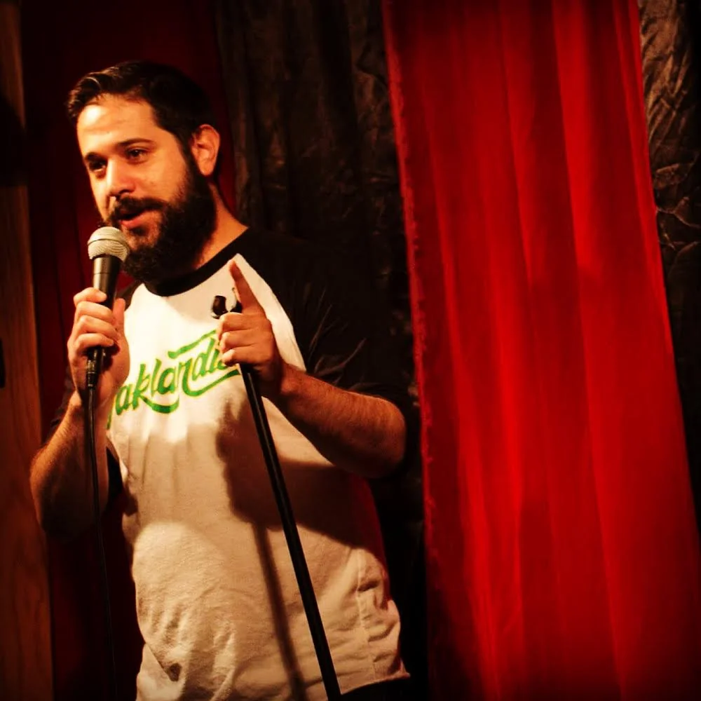 Vince D'Amico is an Oakland based comedian and high five enthusiast/beard connoisseur. People have been laughing at vince since he was a baby, and now you can too, at one of his many shows in the Bay Area.