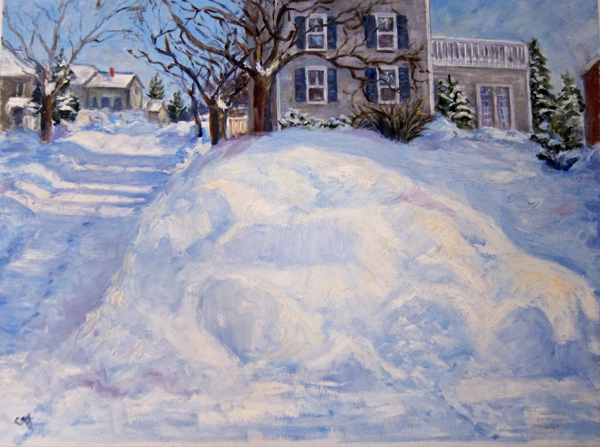 After Storm Nemo 18x24 Private Collection