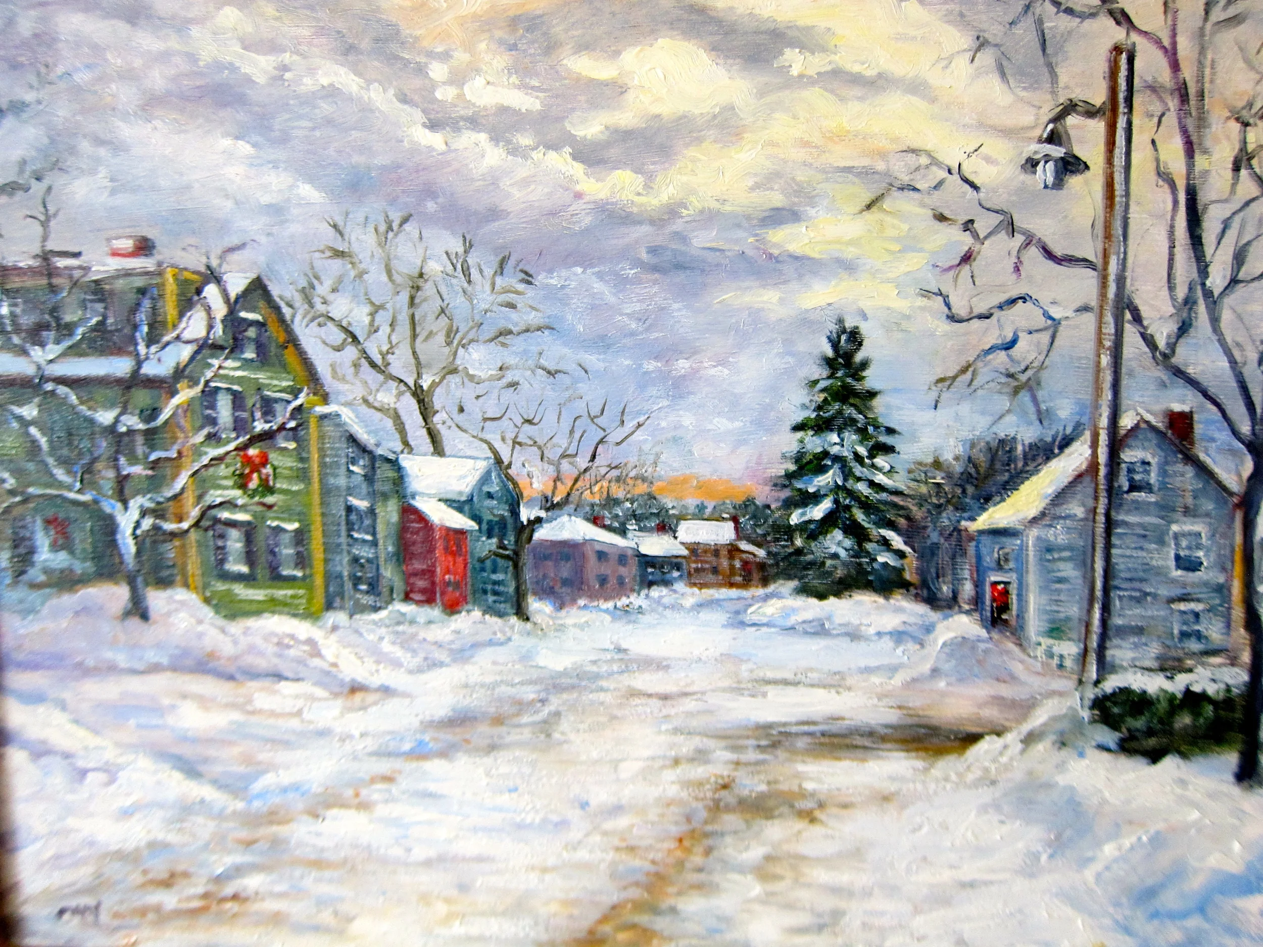 South Street View 11x14 Private Collection