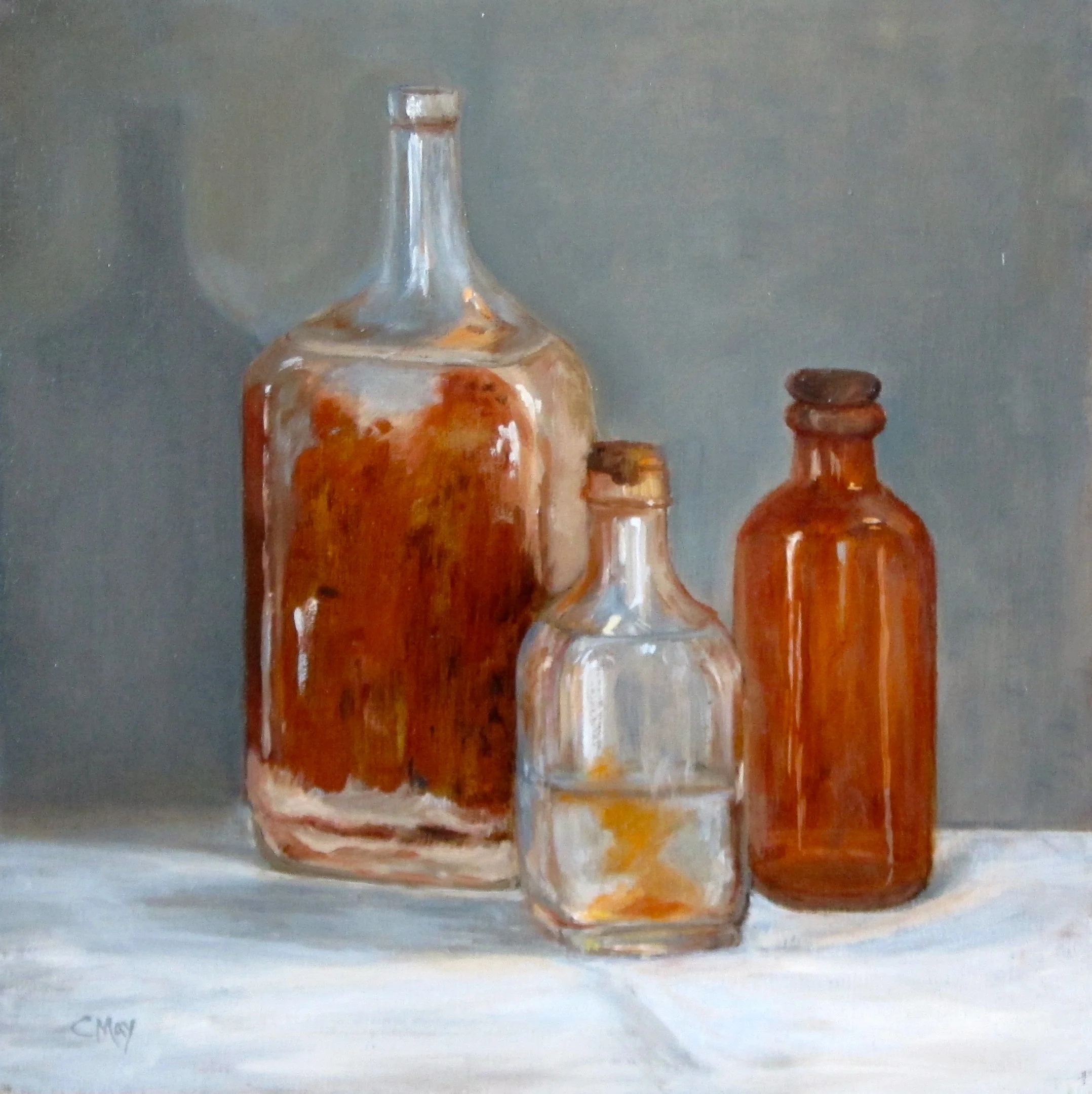 Antique Bottles 10x10 $850