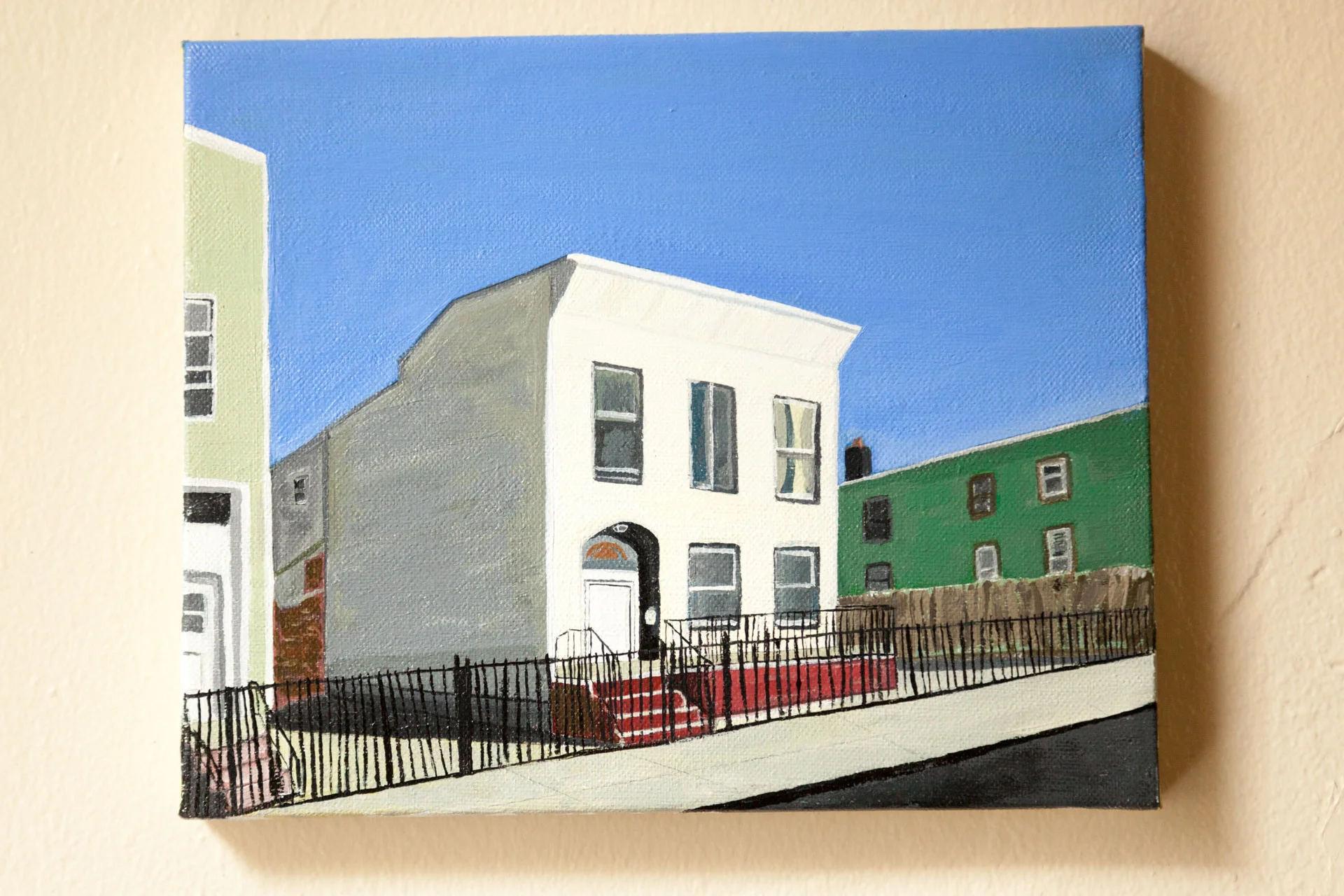 Suydam St, Acrylic on Canvas, 8"x10", 2015