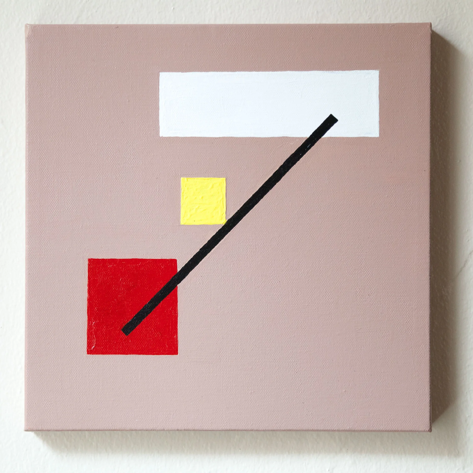 Abstract Florida #2, Acrylic on Canvas, 10"x10", 2014