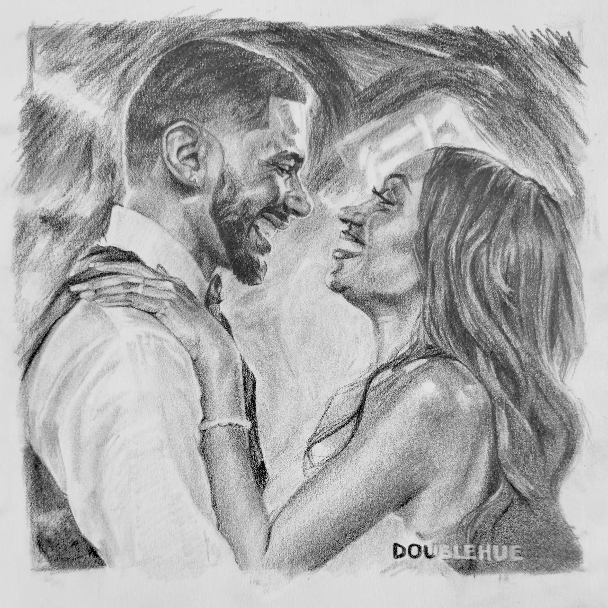 Essential Portrait – Drawing (11 × 14 in graphite) DEPOSIT ONLY