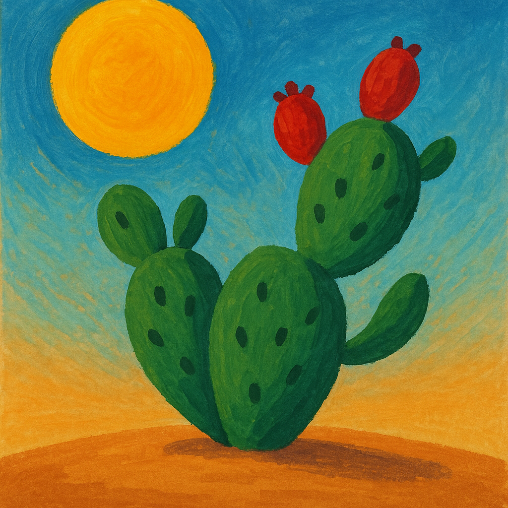 Desert Sun and Nopal Cactus.png