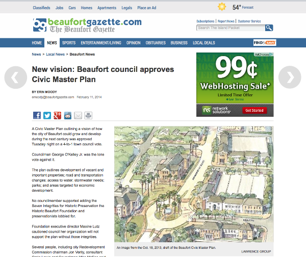 New Vision: Beaufort county council approves Civic Master Plan