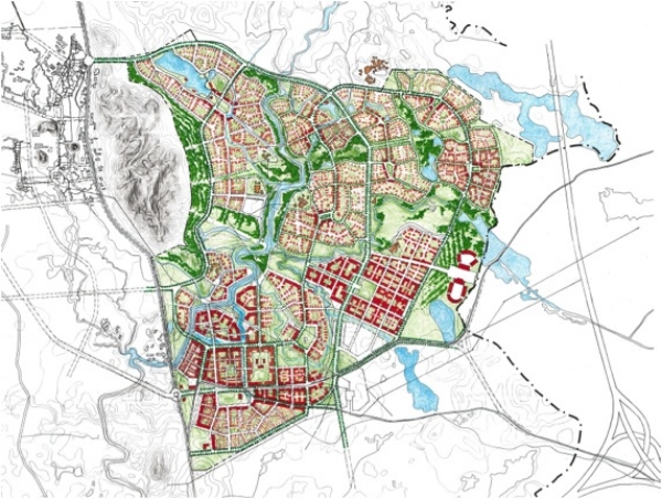 Yan Shan masterplan