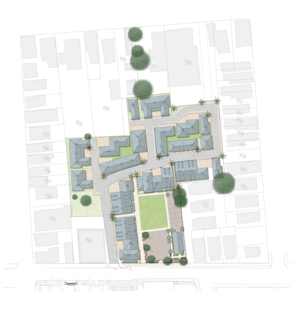 Morris Square masterplan