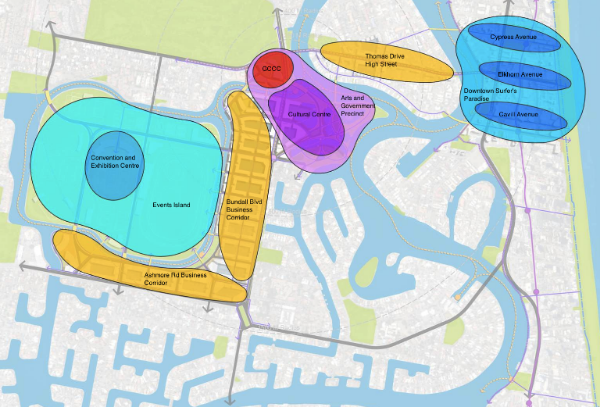 Gold Coast Commonwealth Games plan detail (Copy)