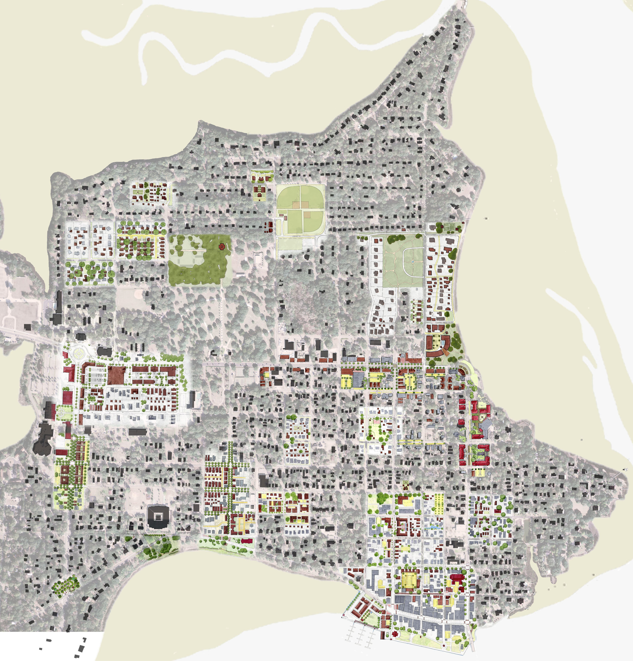 Civic Master Plan illustrative plan