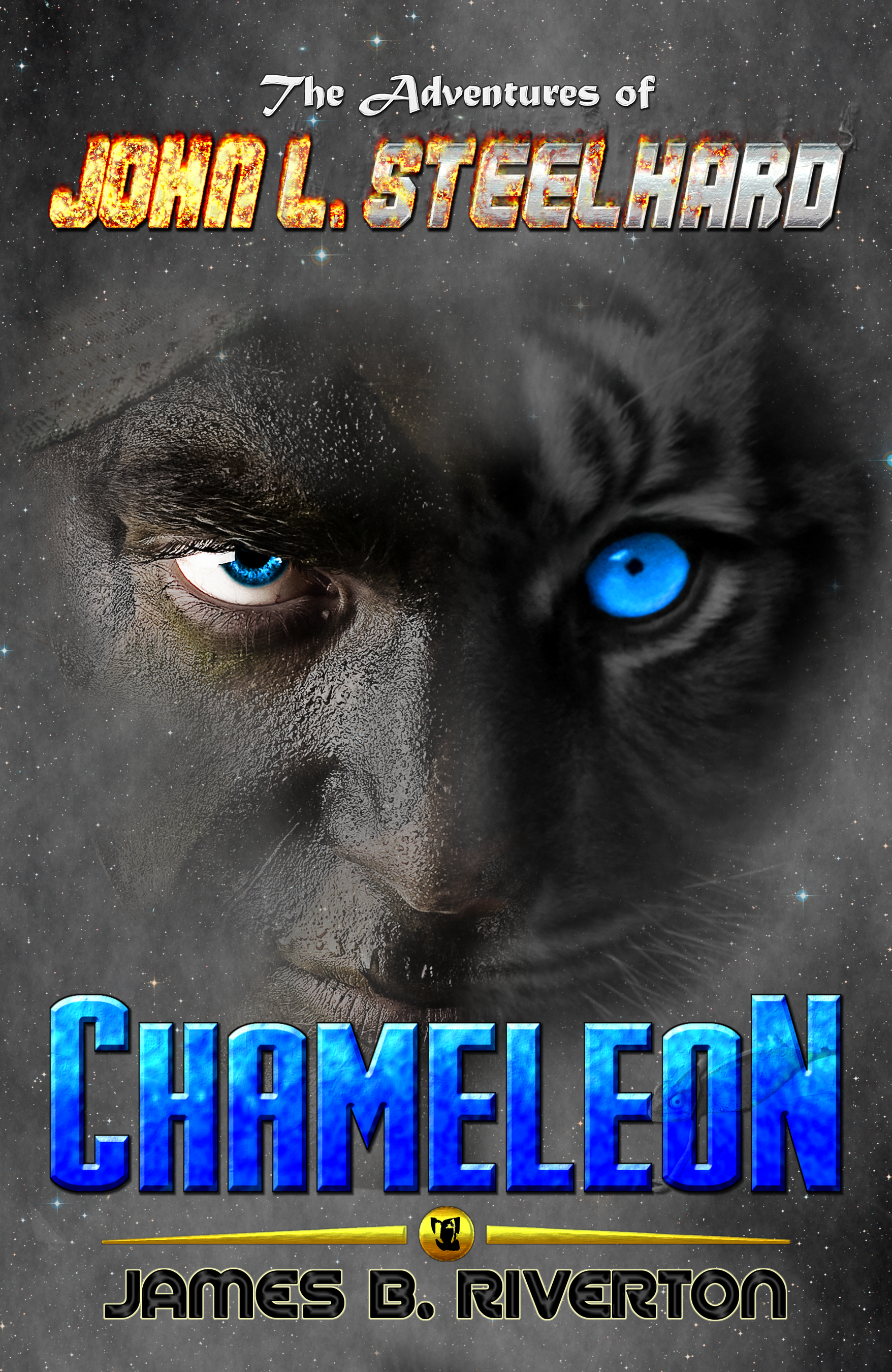 Official Book Cover for&nbsp;The Adventures of John L. Steelhard: &nbsp;ChameleonStars provided by: &nbsp;ESA/Digitized Sky Survey 2. Acknowledgement: Davide De Martin&nbsp;