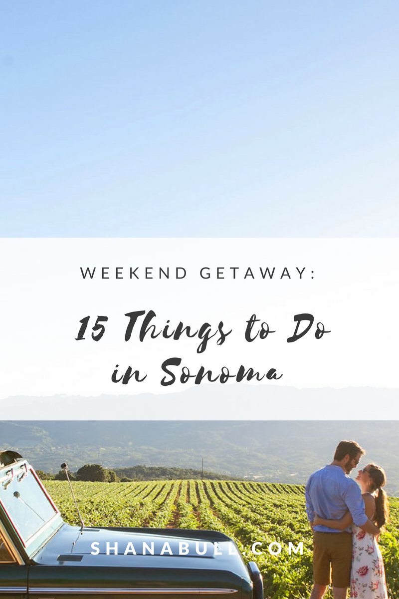 Writing for Sonoma Magazine — Shana Bull, Digital Marketing