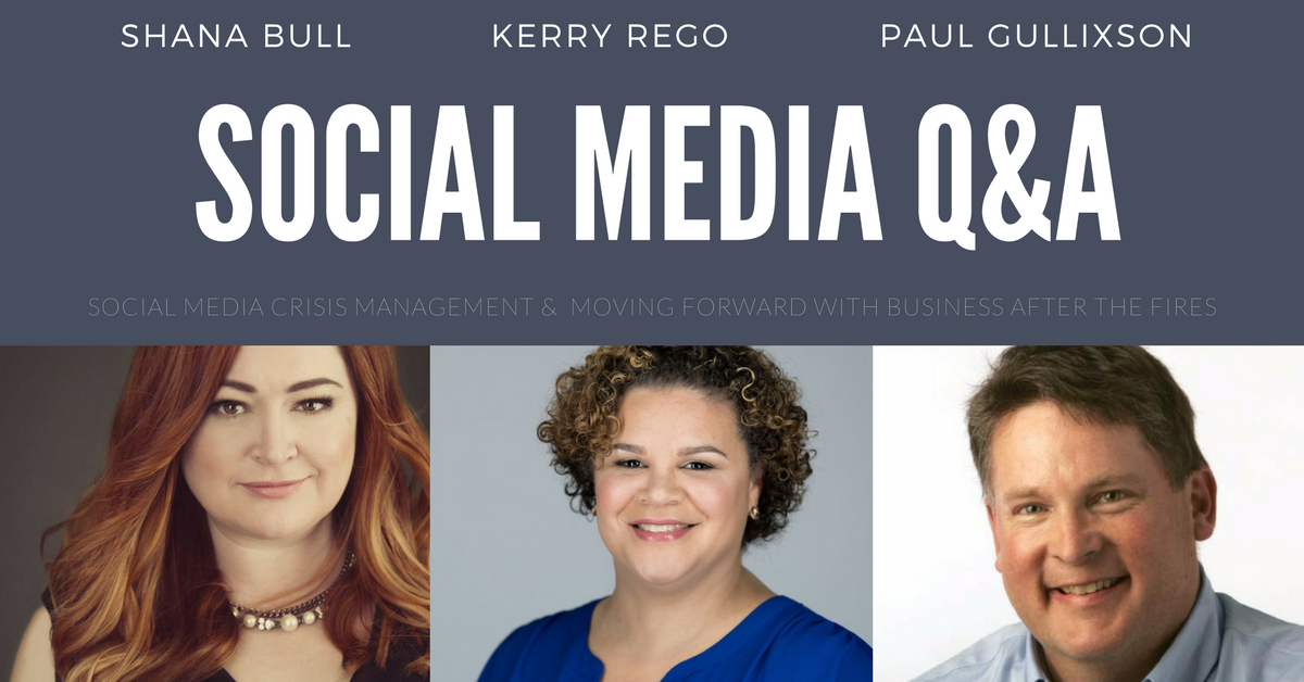 Social Media Q&A with Shana Bull & Kerry Rego
