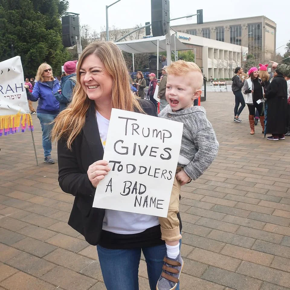Why I Bring My Child to Political Marches