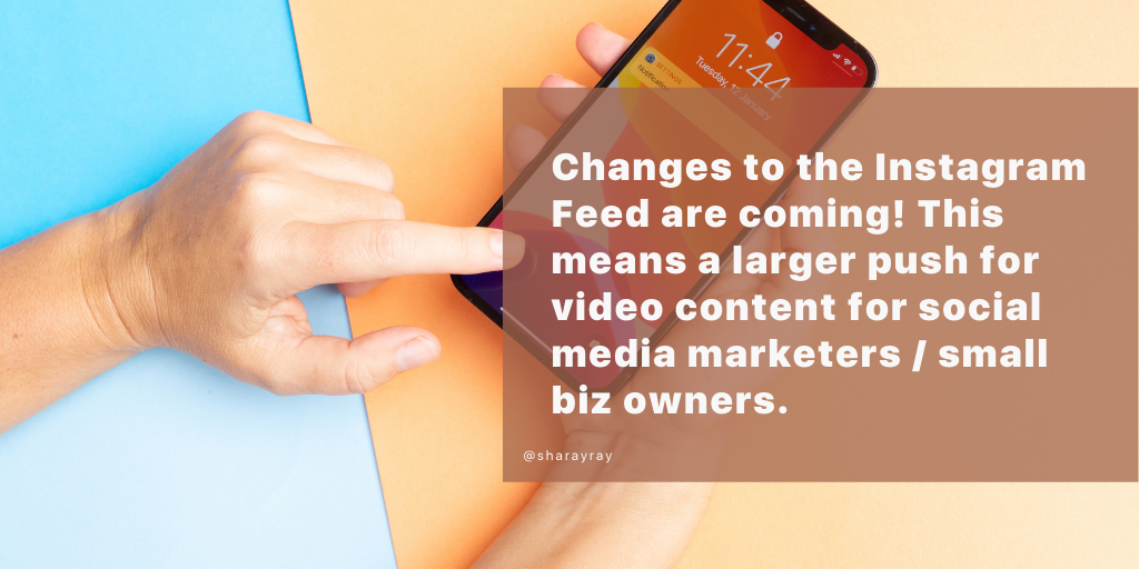 Changes to Instagram’s Feed is Coming What Does This Mean for Social