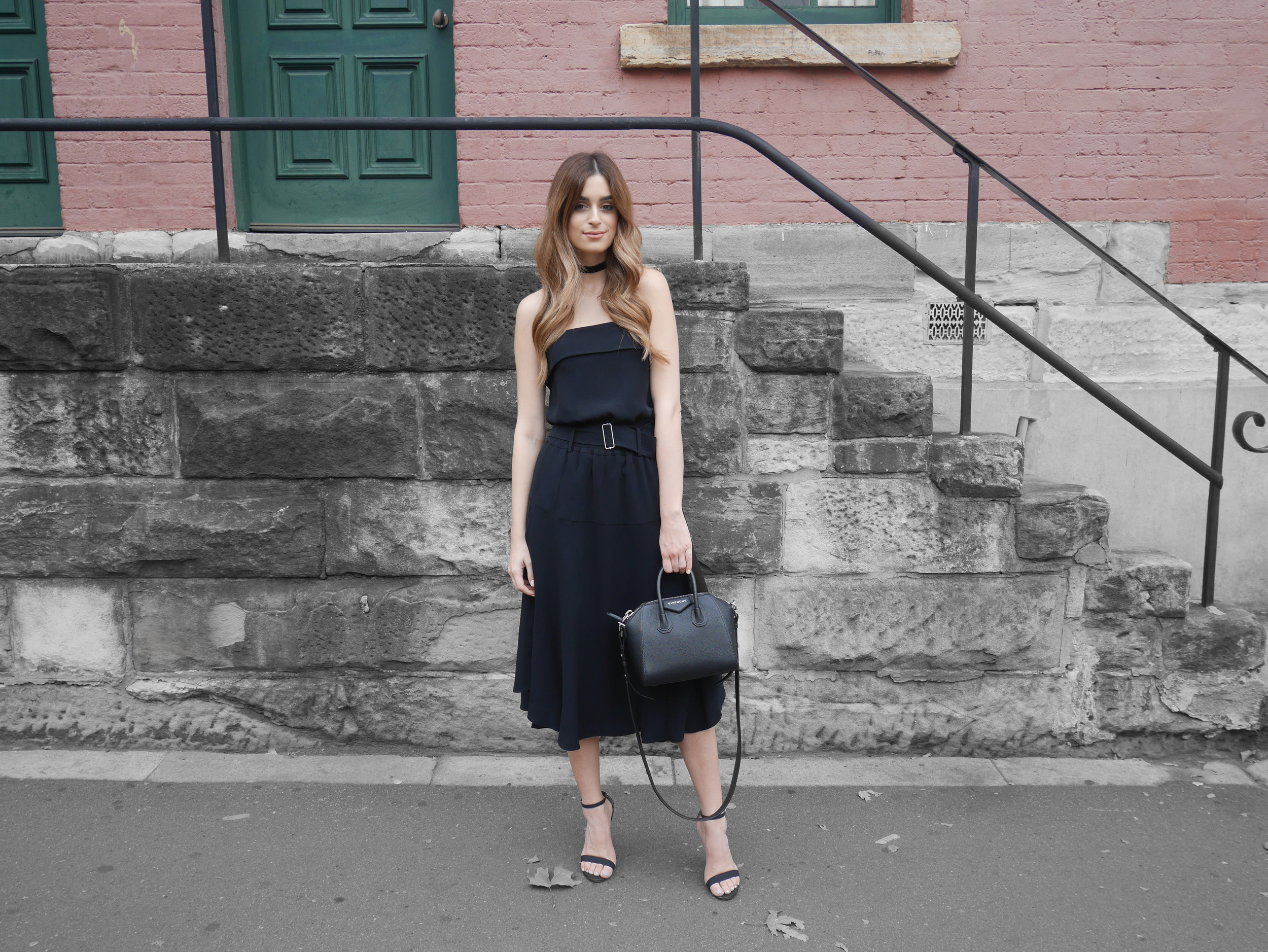 Wearing ALC from Shopbop, on the way to opening night of MBFWA 2016.
