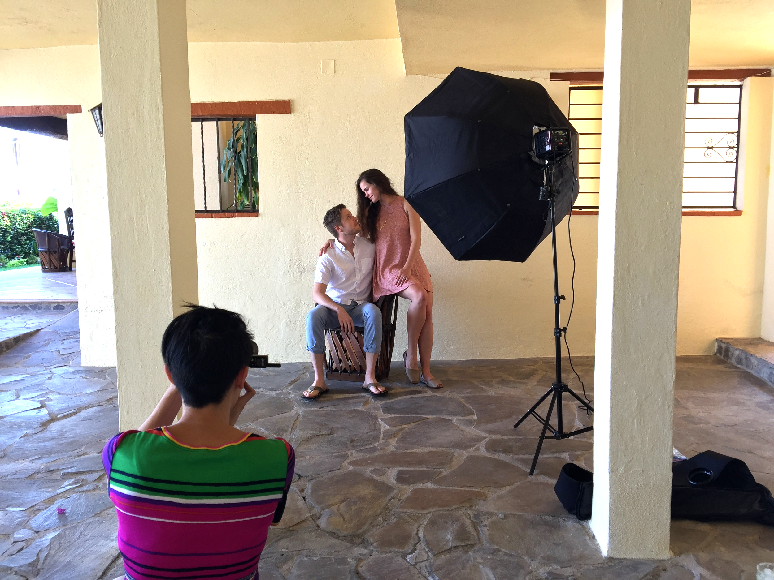 BTS from Neil & Megan's session