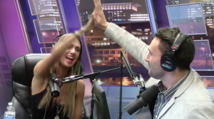 Ep.33) Katie and Jerod HI five.png