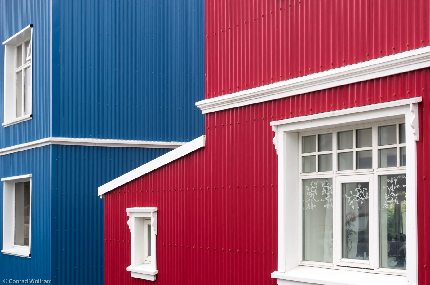 Icelandic bright houses