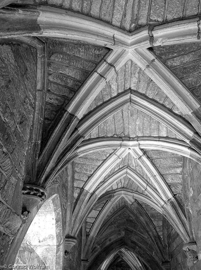 Broughton Castle ceiling