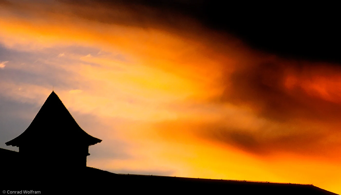 Peaked roof at Canyon