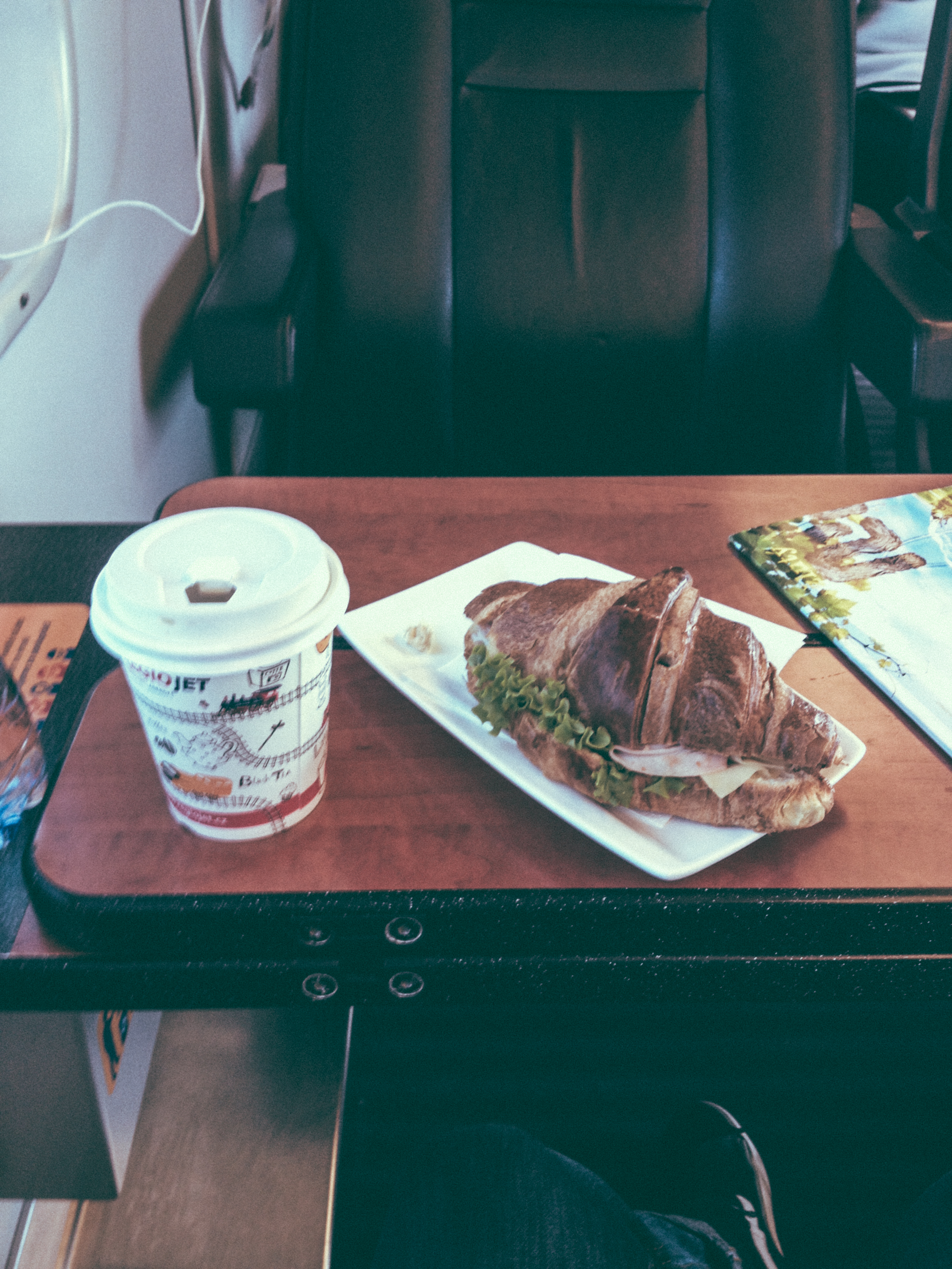 The train home from Prague.