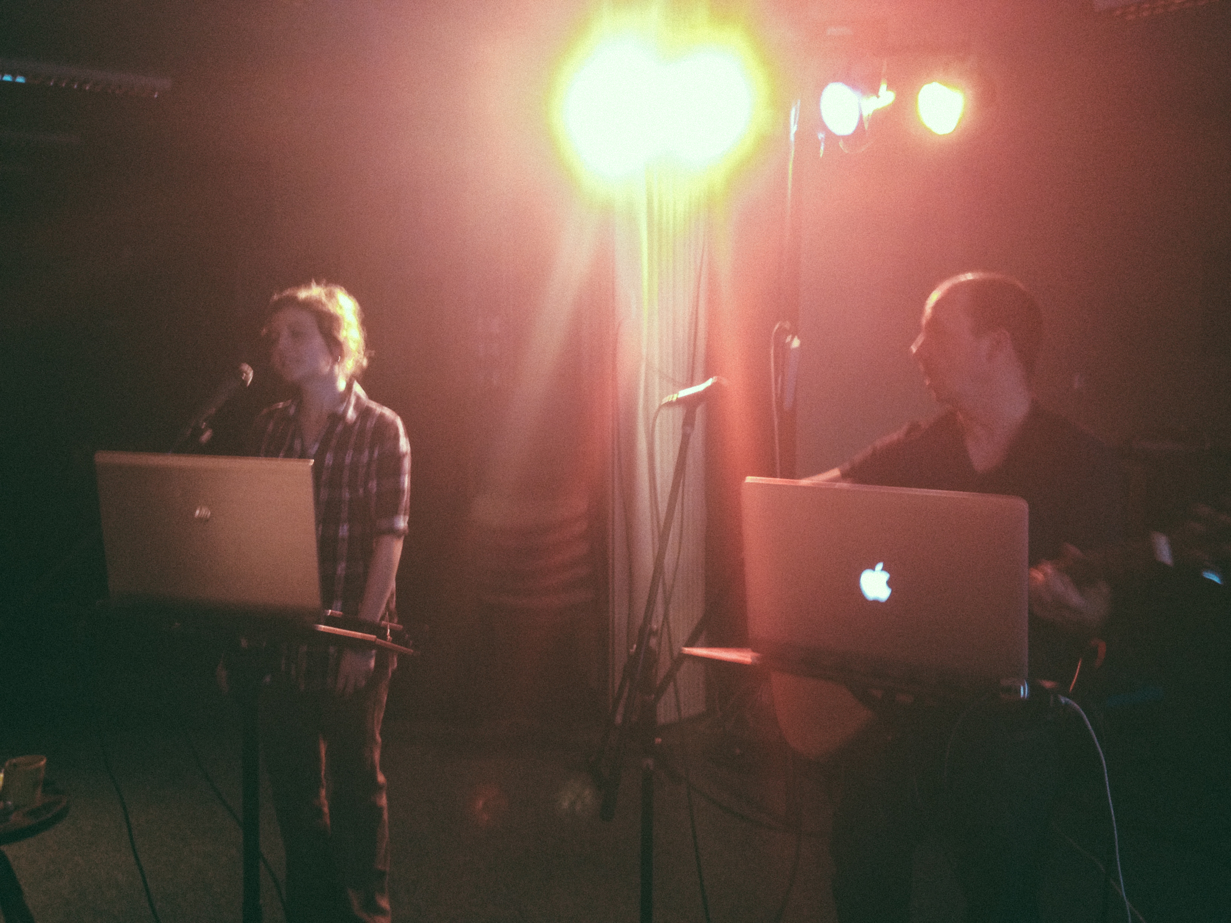 Practicing for a worship night at church.