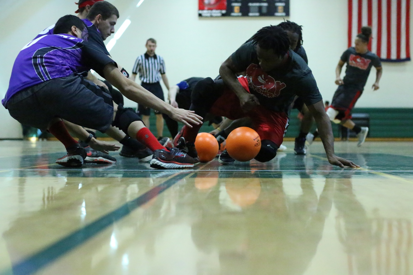 Team Awesome and Body Snatchers meet at the centerline.