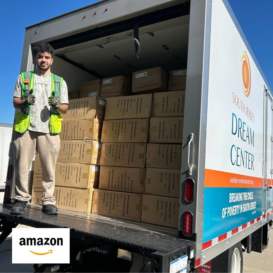 Another AMAZ-ING donation from Amazon!  Big shout out to Abdel at the Swedesboro location for loading 237 brand new carryon suitcases...by himself!  We appreciate you.  We appreciate Amazon.  Stay tuned to see what we did with all those suitcases!  #