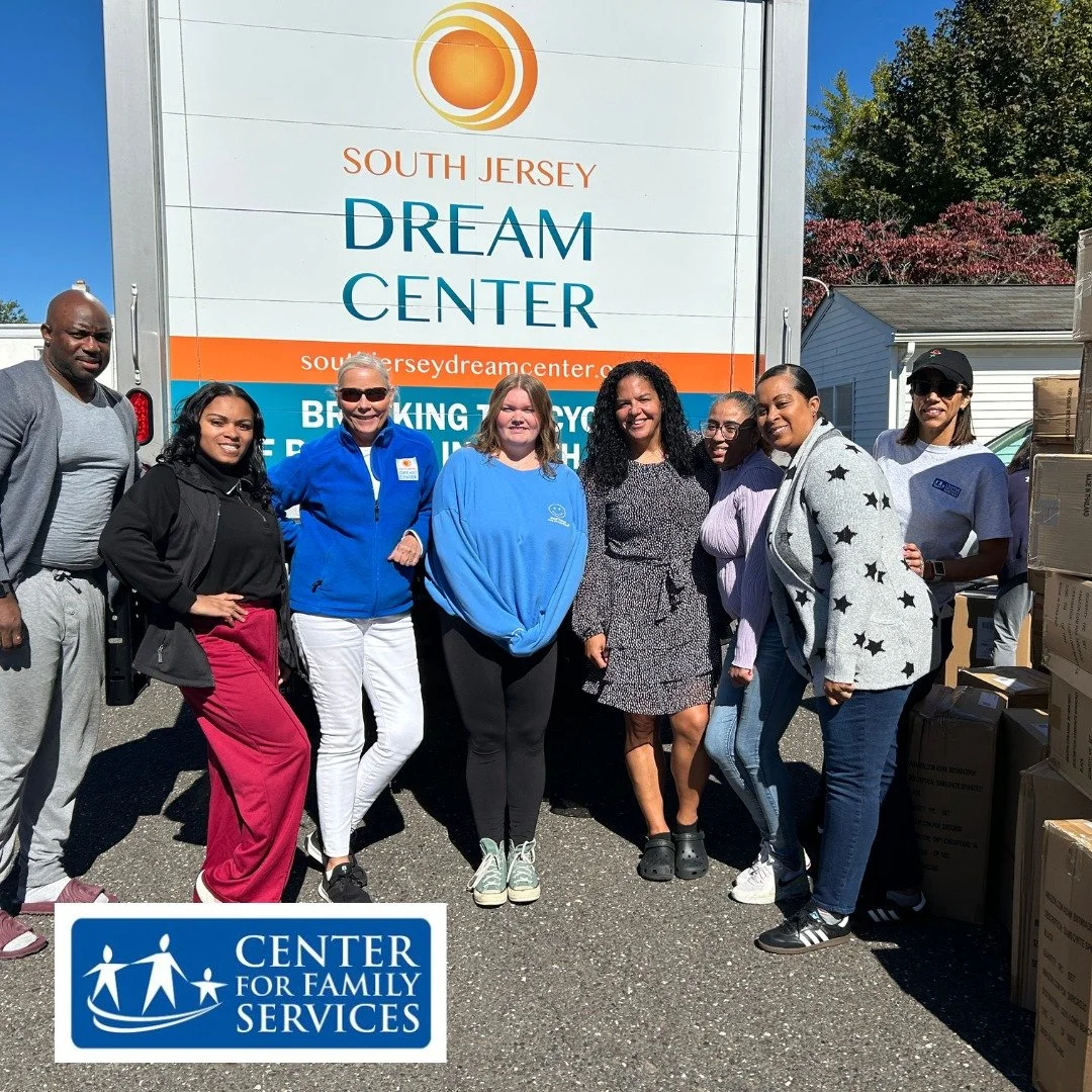 We are so blessed to partner with the Center for Family Services (CFFS). Thanks to the Swedesboro Amazon, we were able to pass along 237 brand new carryon suitcases to the Coordinators of the various CFFS programs in the region.  The families they se