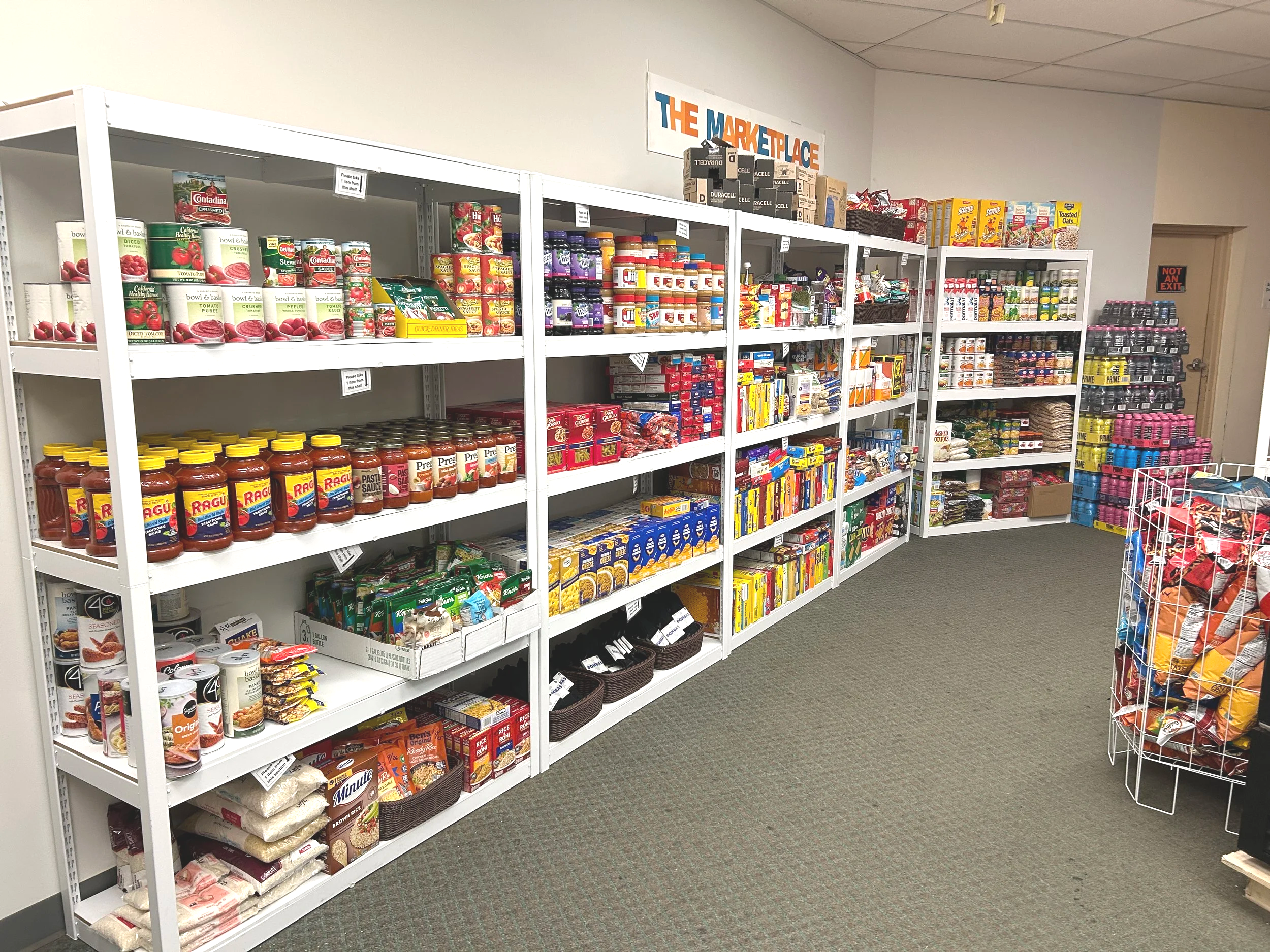   “FILL THE SHELVES”    FOOD DRIVE  