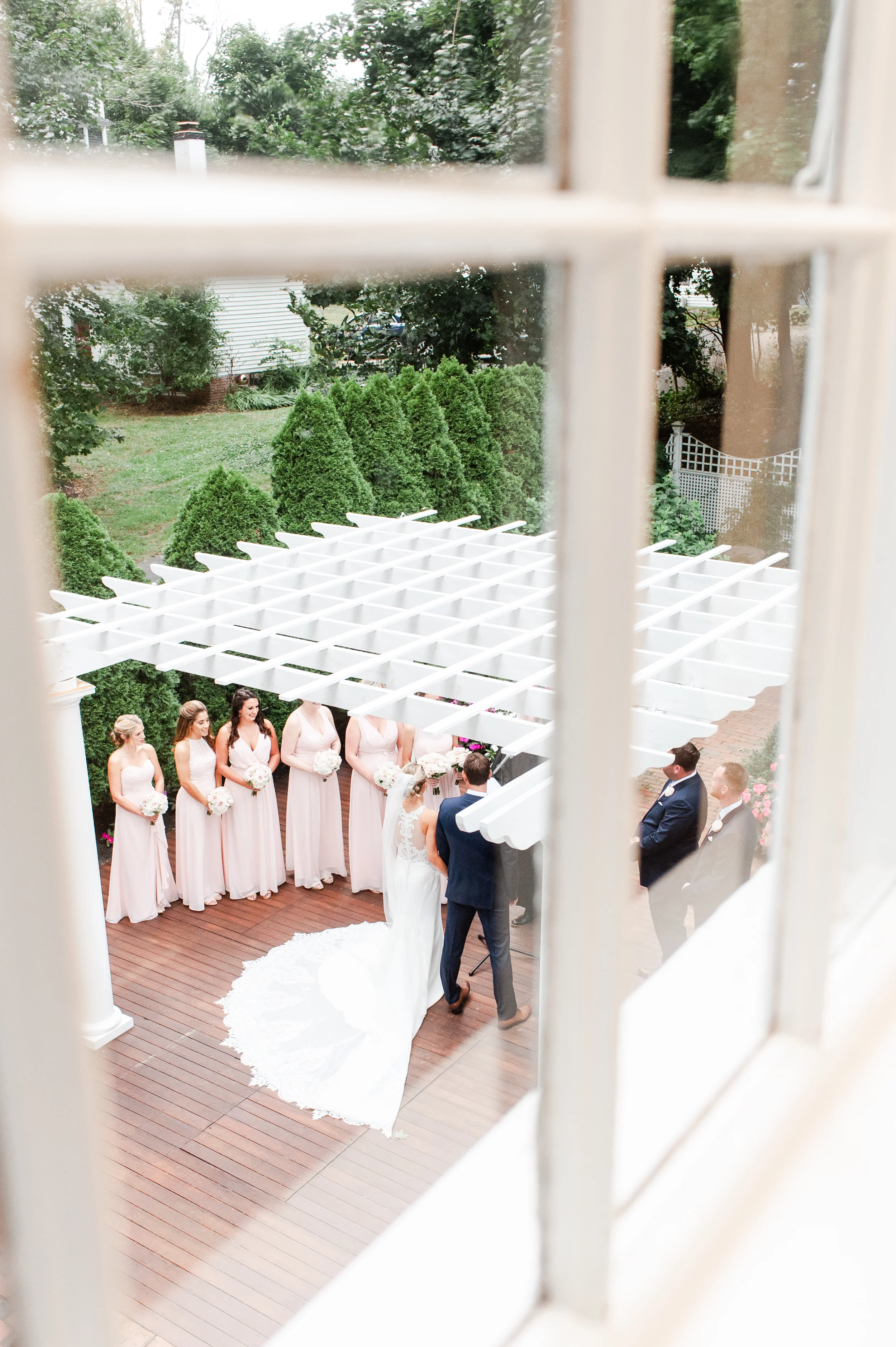 The Commons 1854 Topsfield MA wedding | Massachusetts wedding venue | Massachusetts wedding photography | First look | North Shore MA Wedding photos | outdoor wedding ceremony
