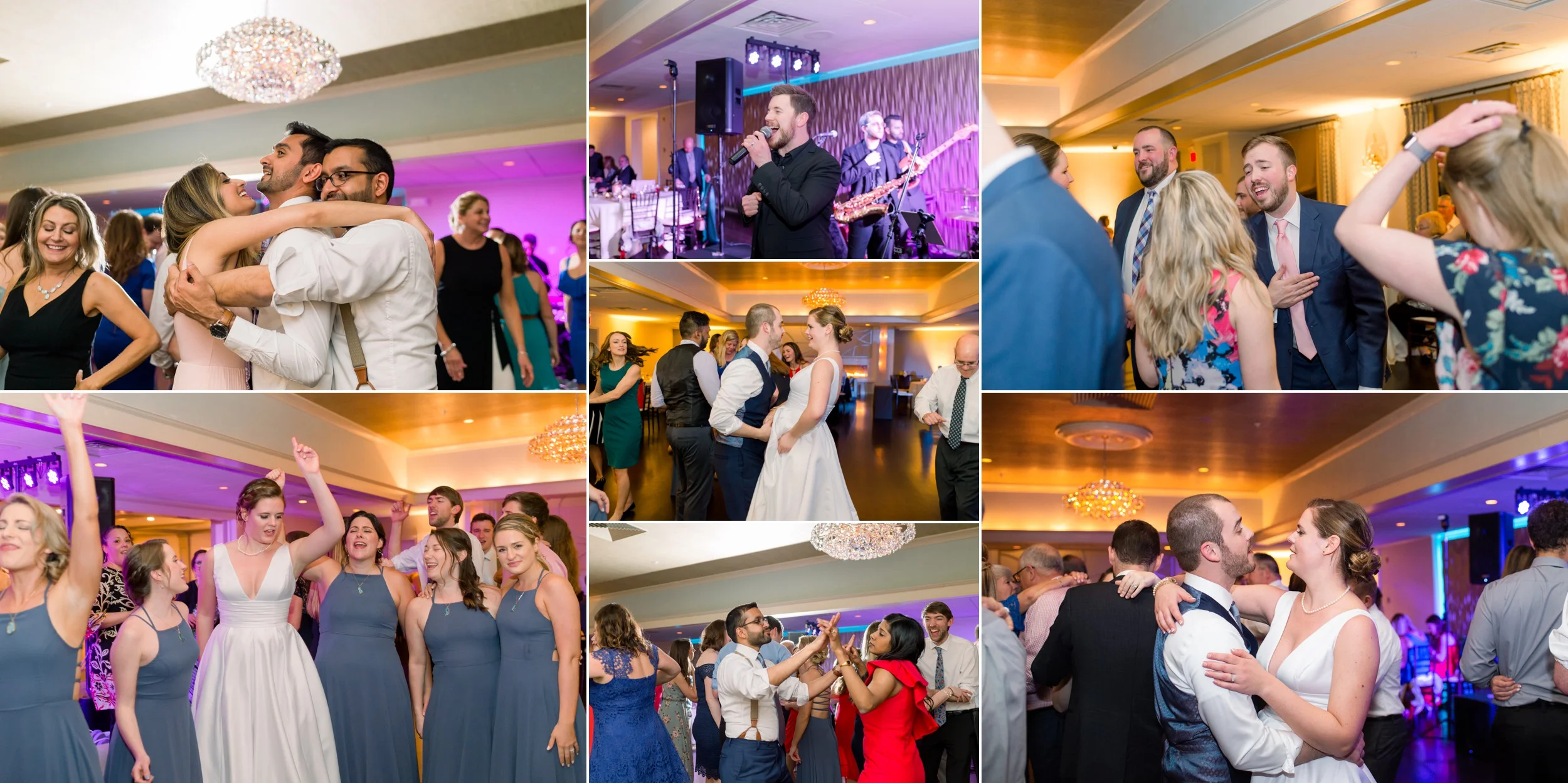 The Villa at Ridder Country Club wedding dance floor fun