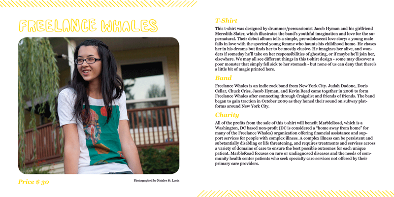  Inside spread of YBP Catalog, 5.5" x 5.5" (folded) Photograph by  Natalye St. Lucia  