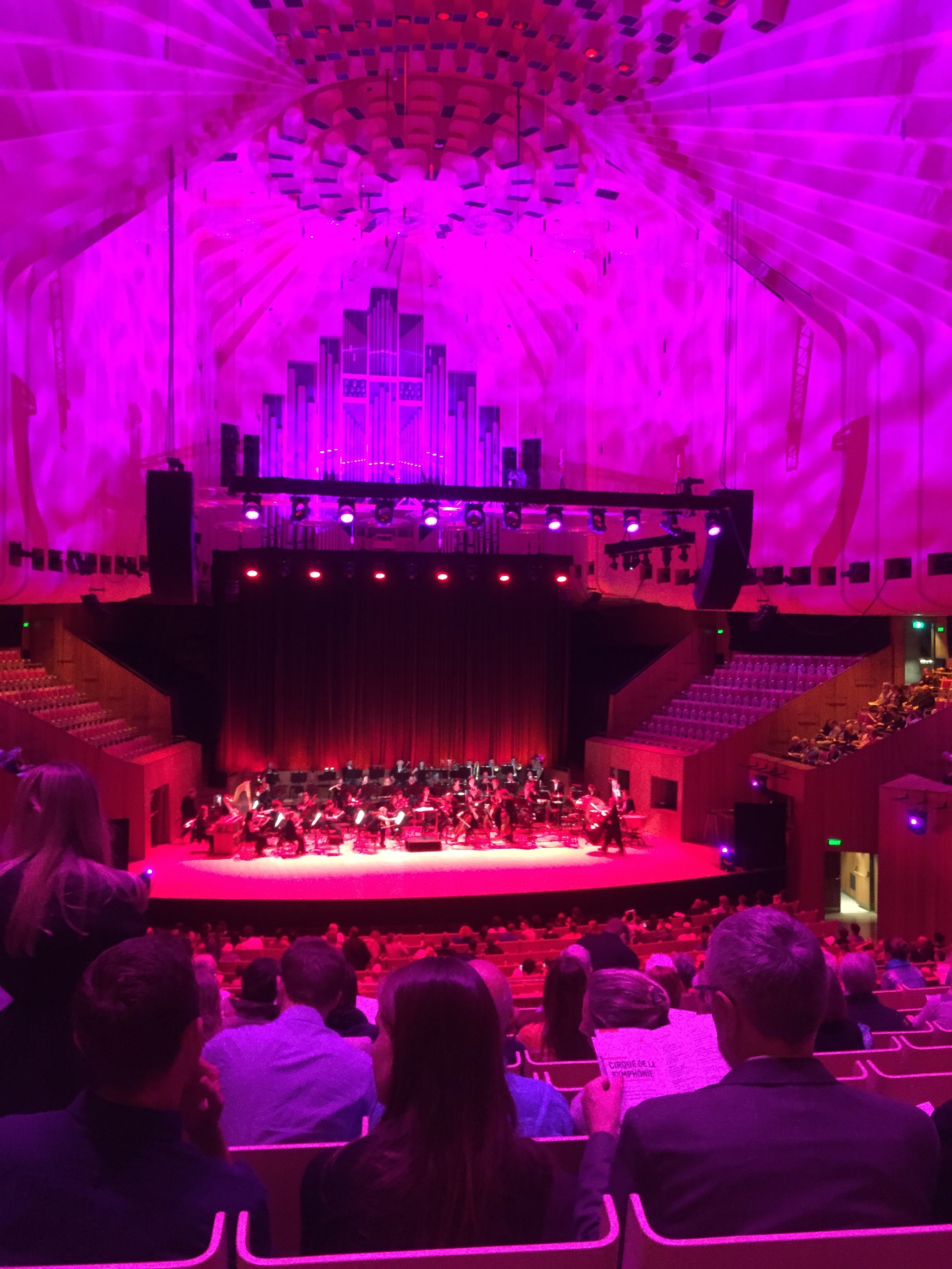 Cirque de la Symphony at the Sydney Opera House