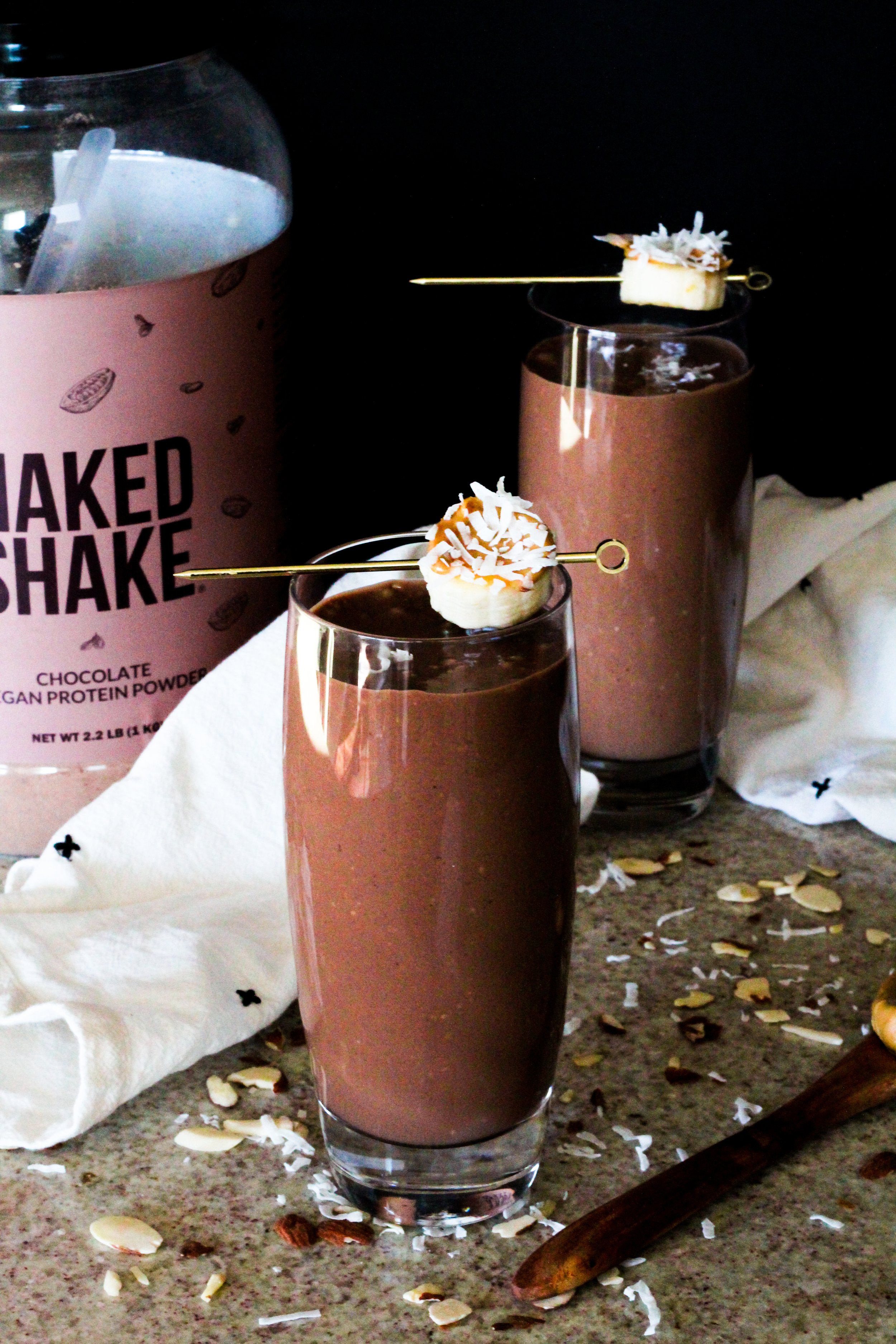 Chocolate Coconut Almond Protein Shake | Naked Shake - 30 Servings
