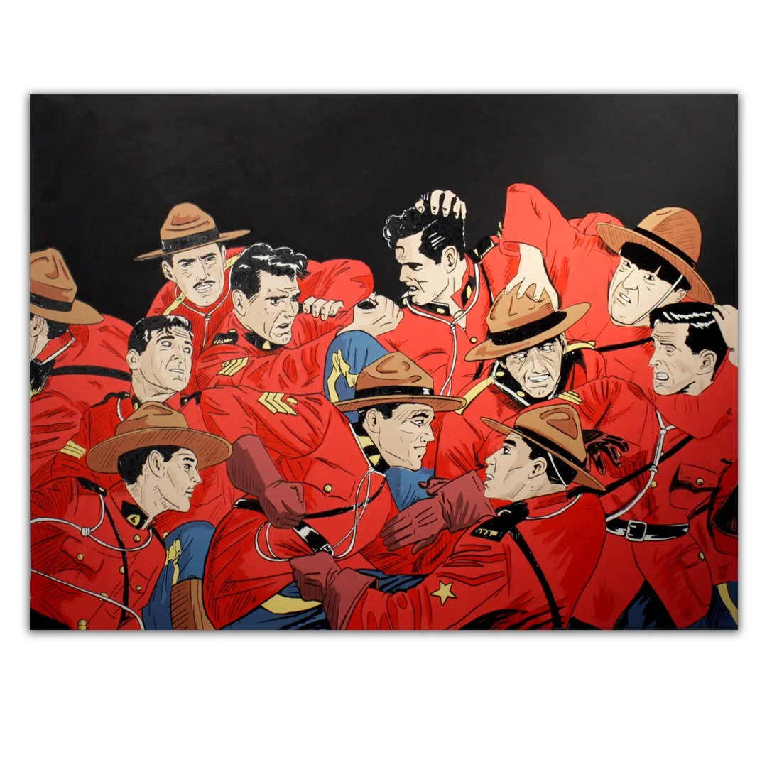 "Moshpit-Mounties"