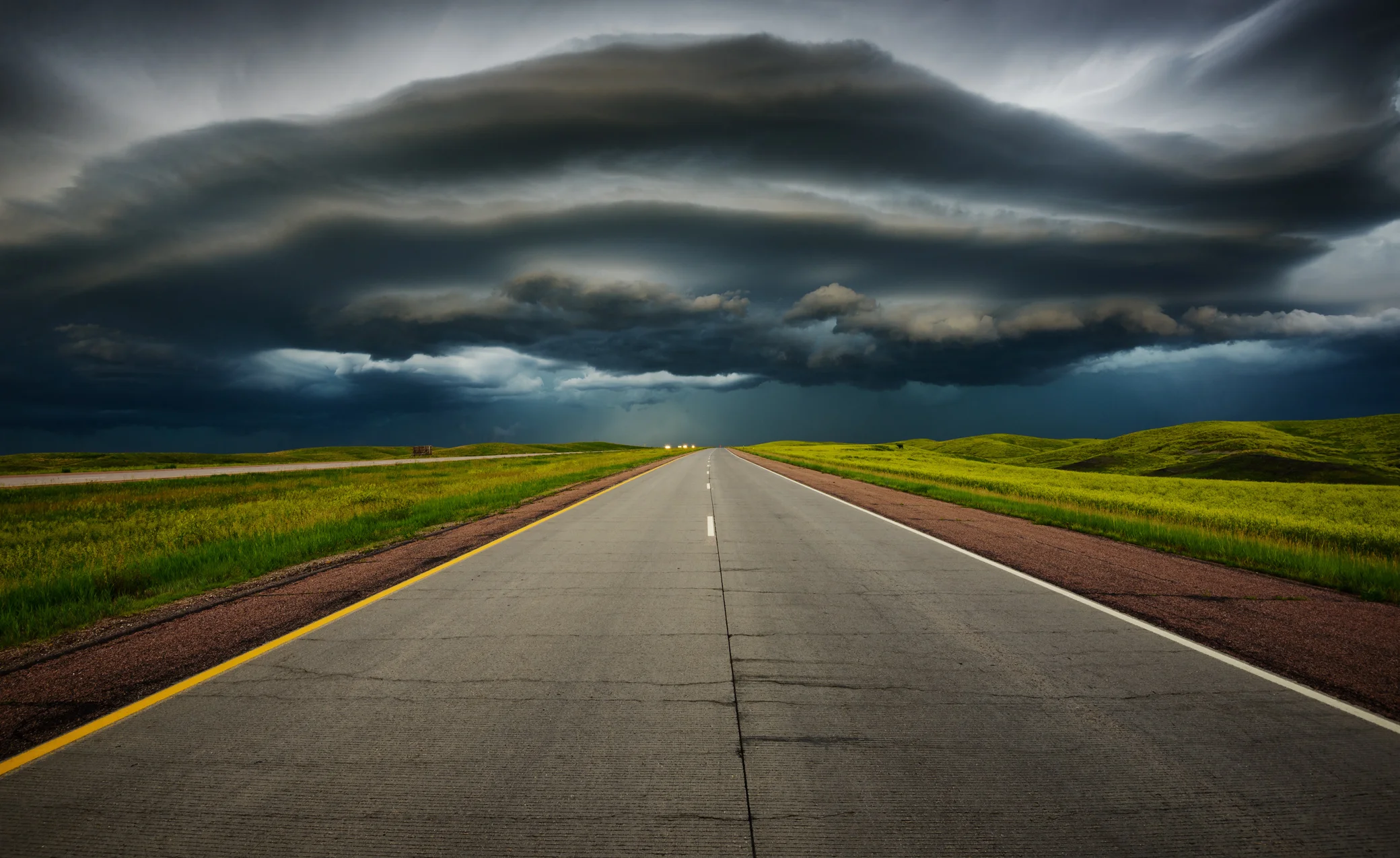 Storm Cell over South Dakota, USA