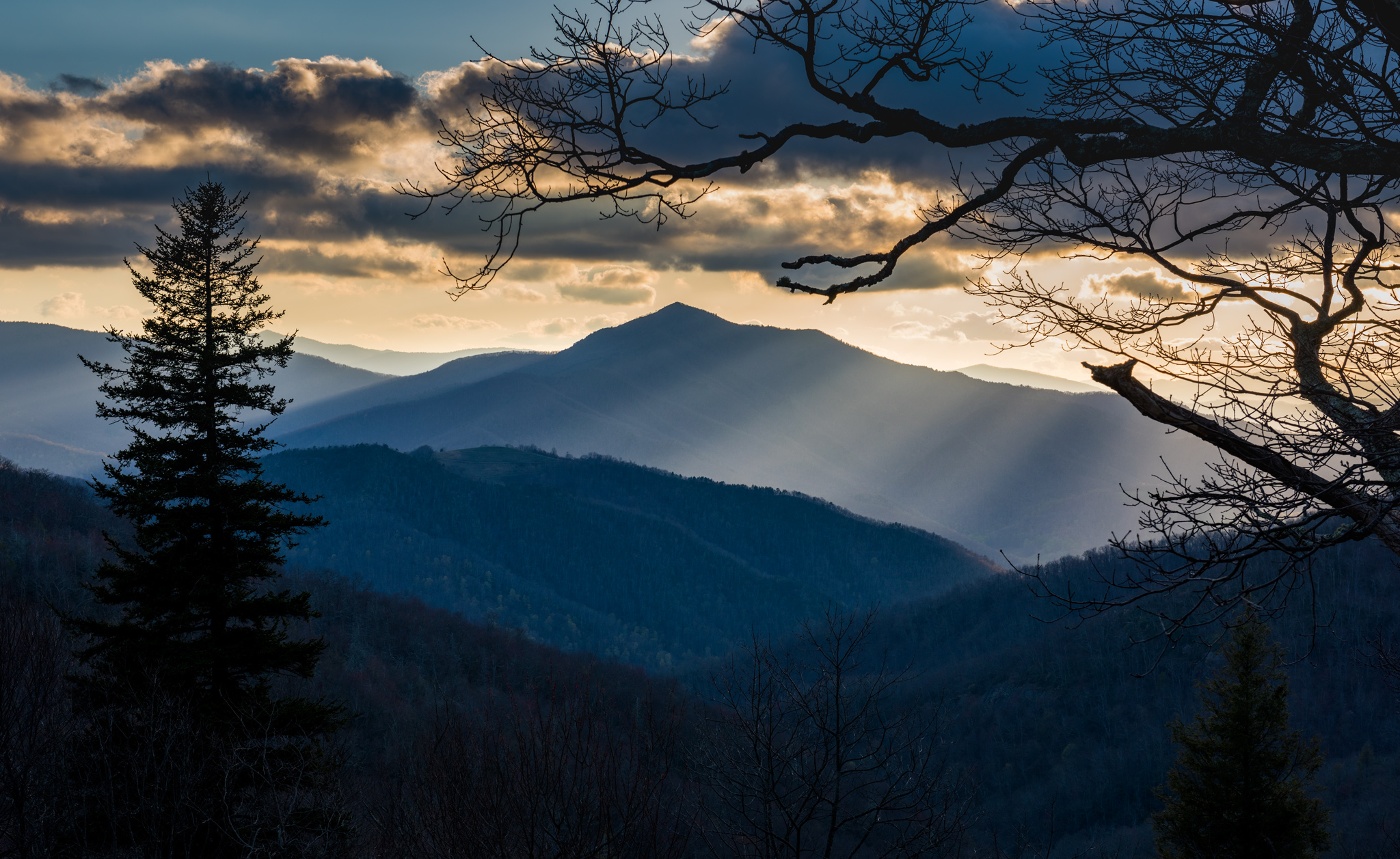 Blue Ridge Parkway, North Carolina, USA