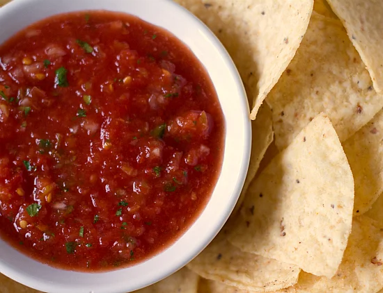 We all love chips and Salsa.