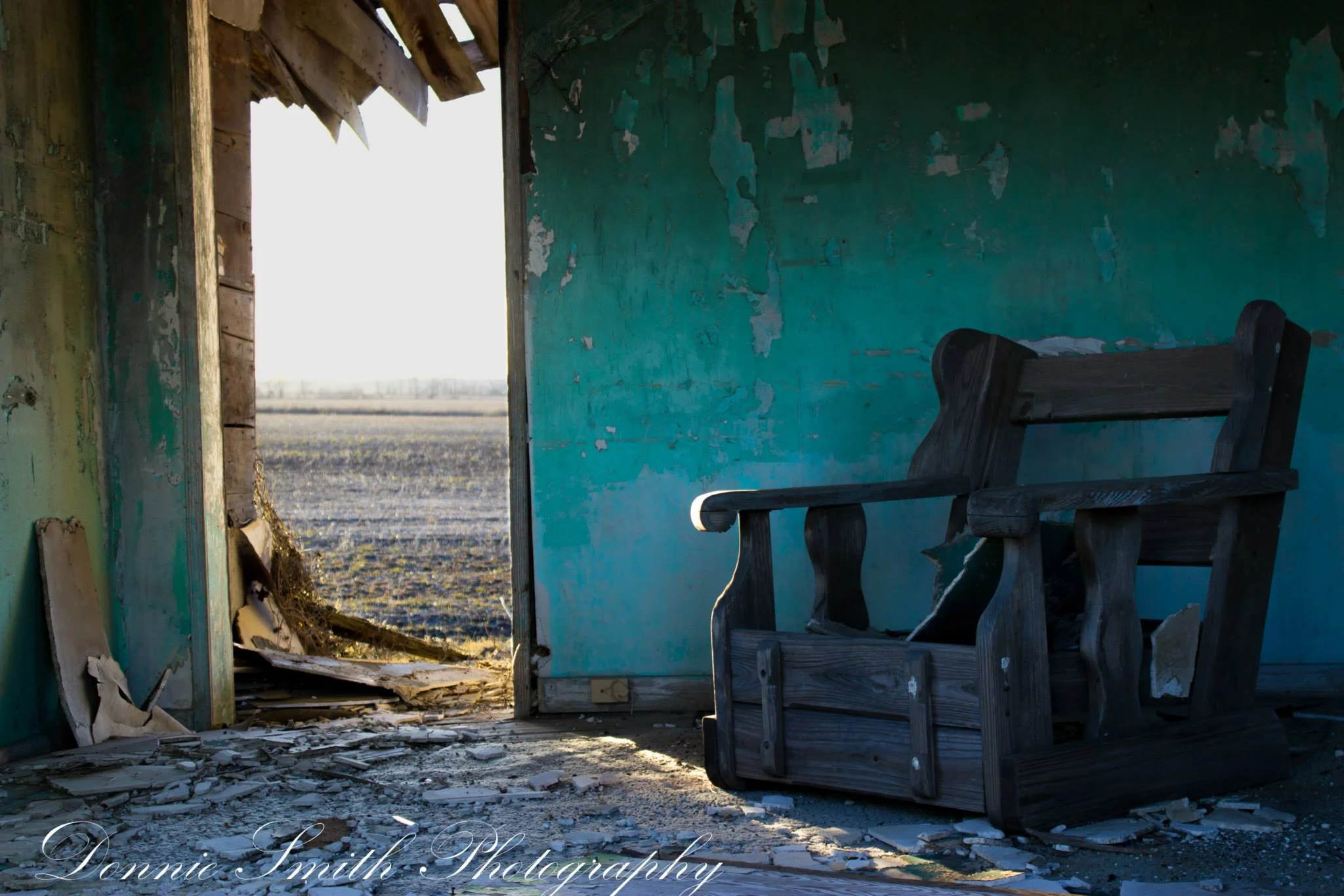 An abandoned shack, just outside Proctor, AR. 