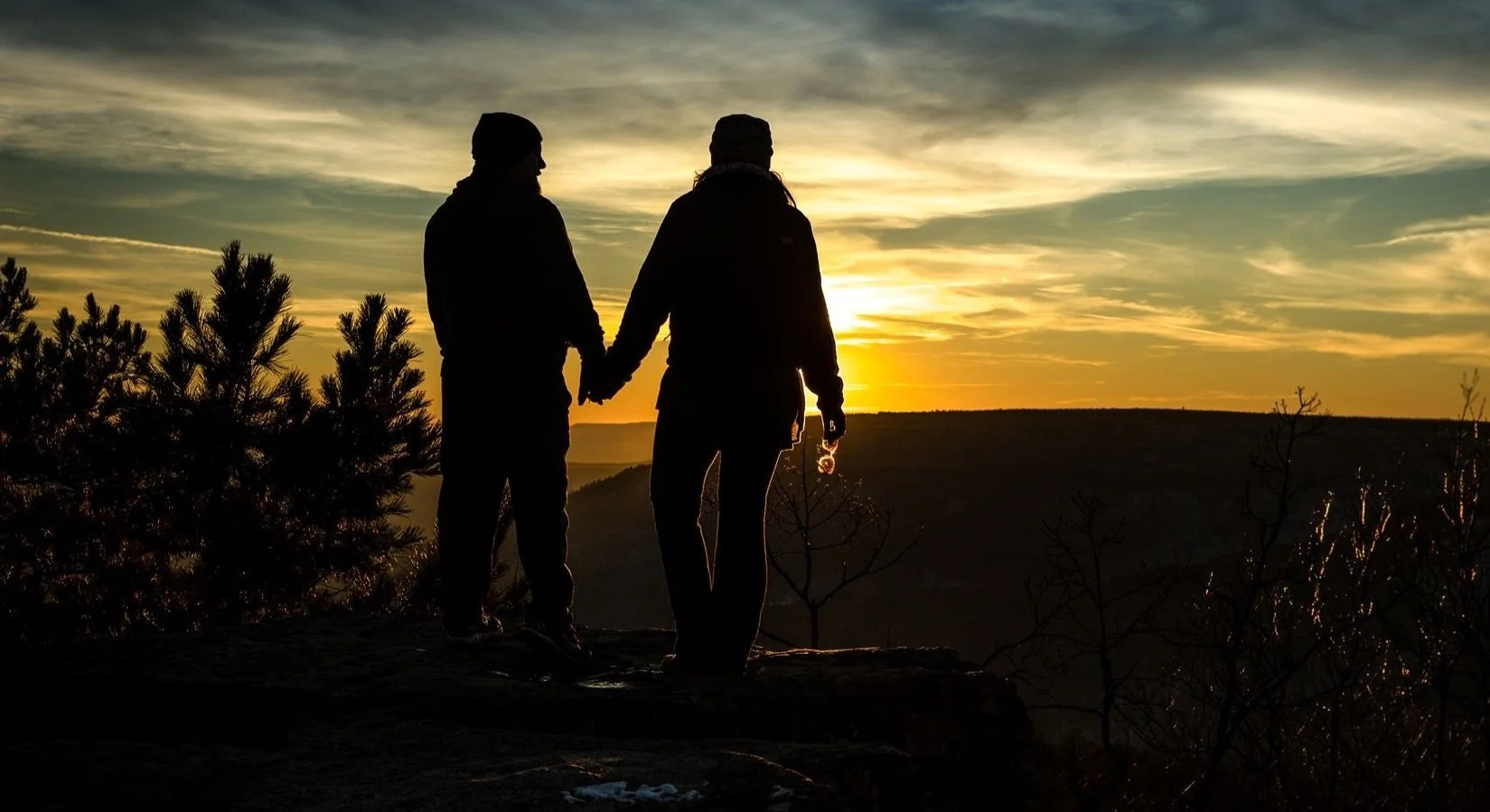 Donnie and Kerry at sunset