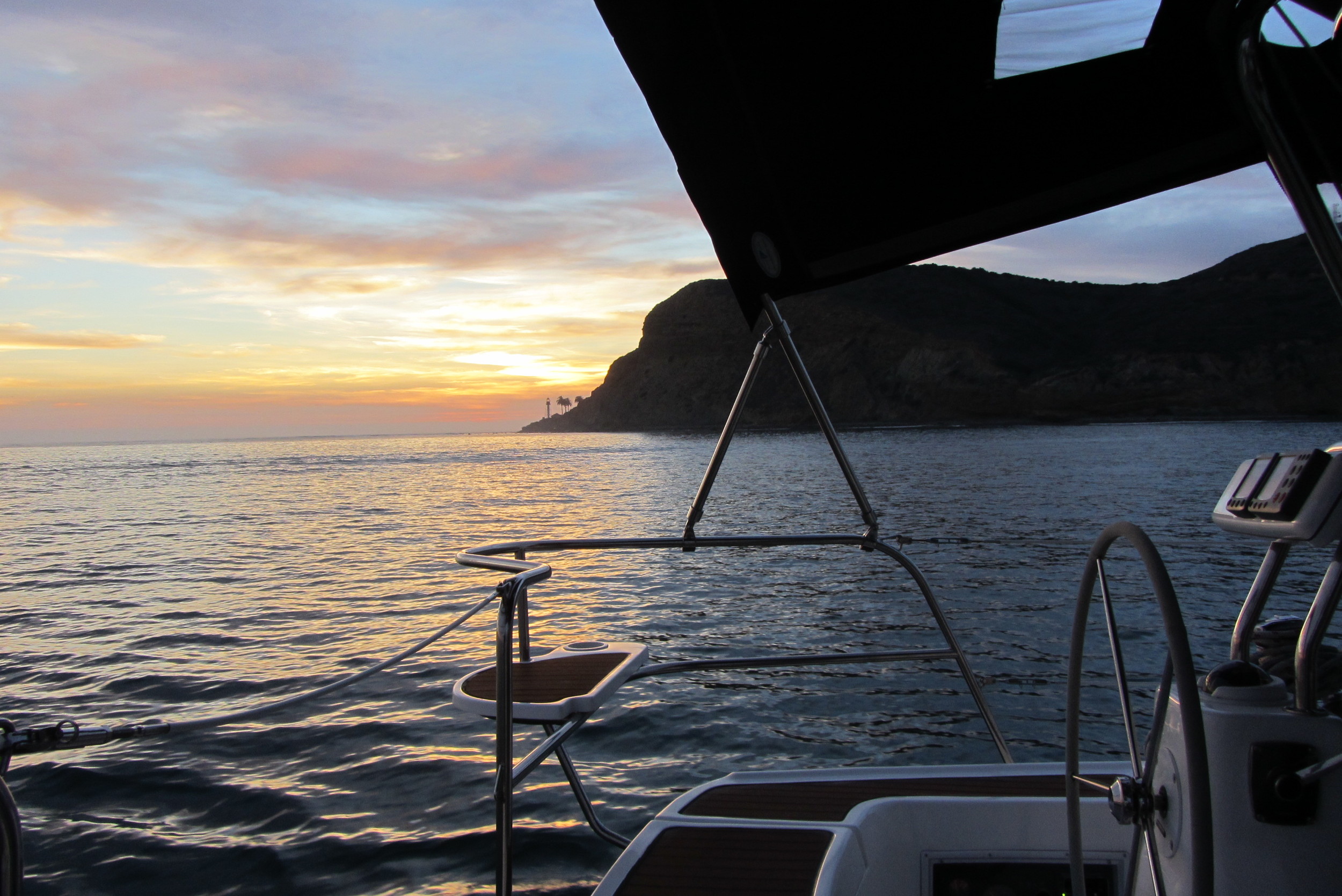 San Diego Sunset Sailing Point Loma