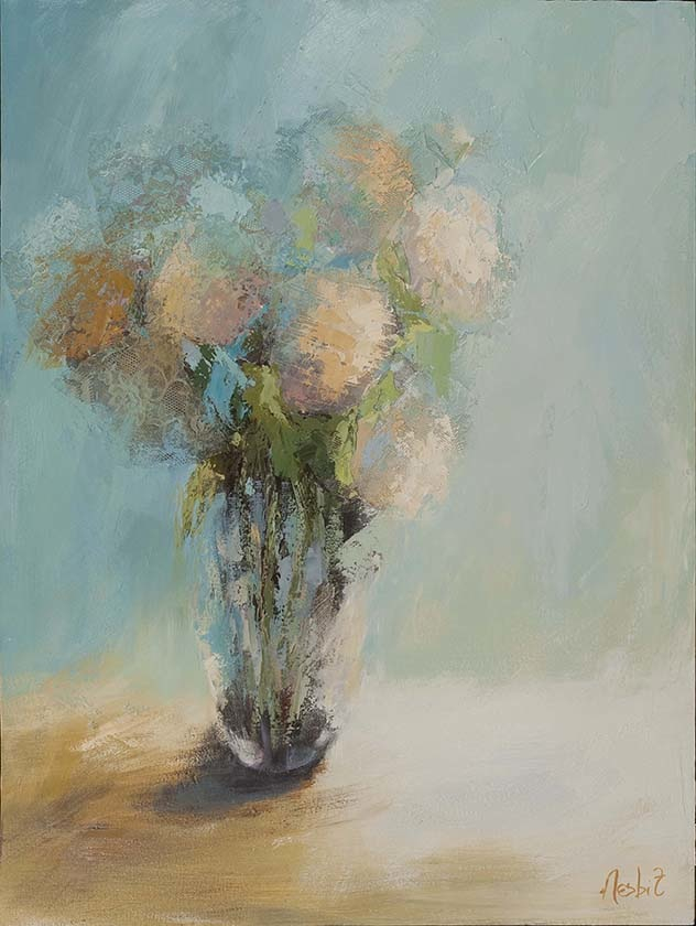 Hydrangea and Turquiose