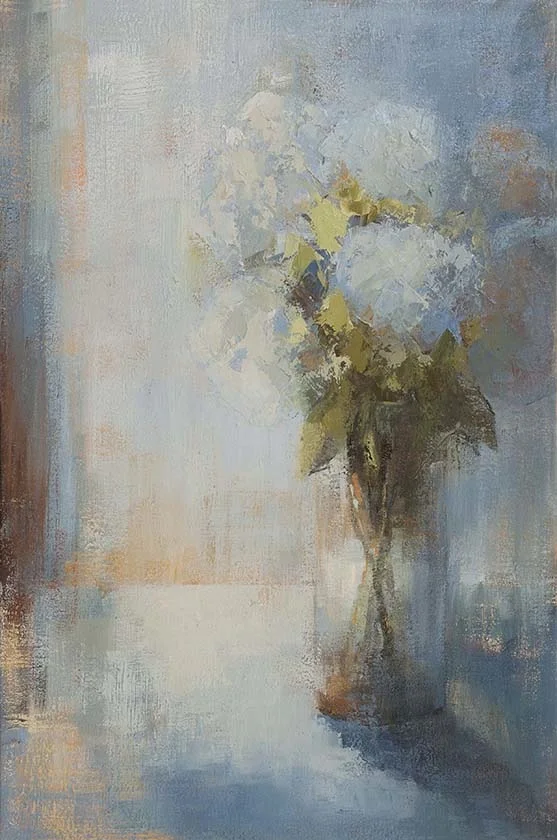 Hydrangea in Gold Sold