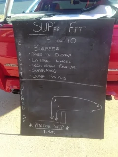 I really do love burpees